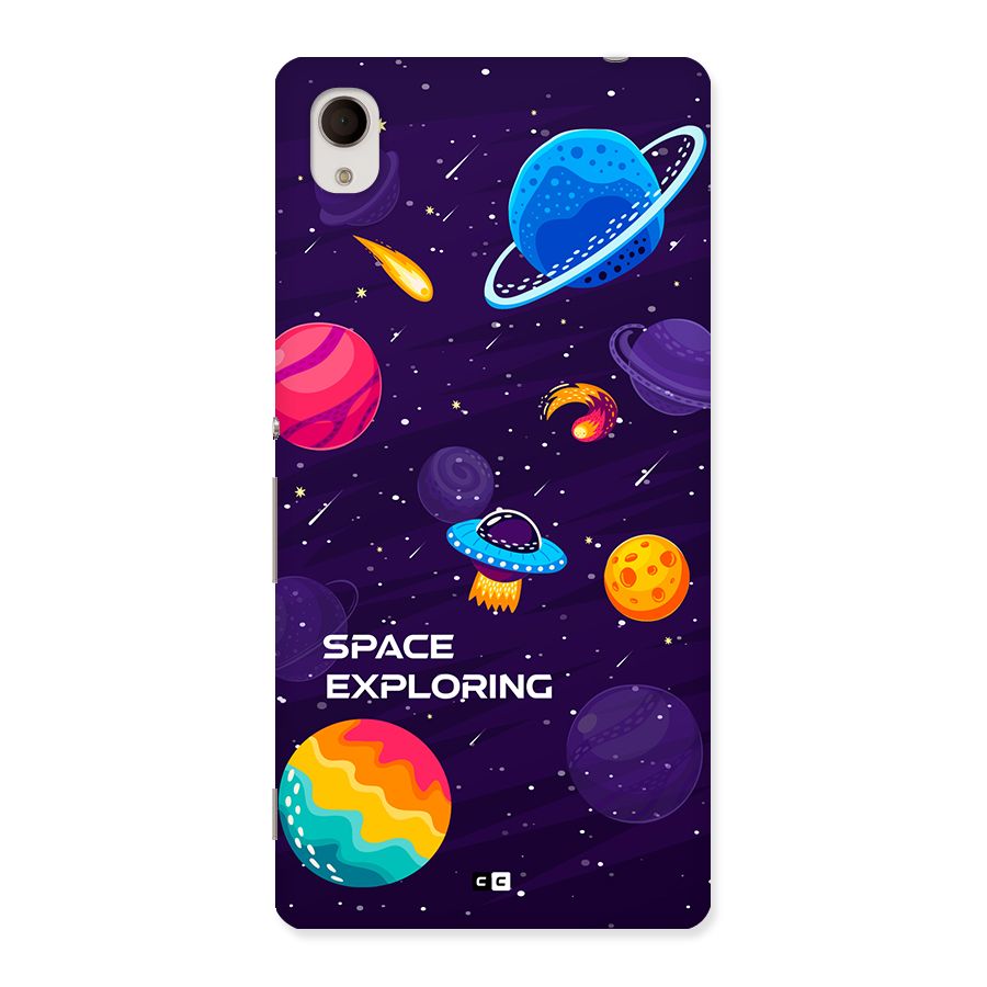 Space Exploring Back Case for Xperia M4