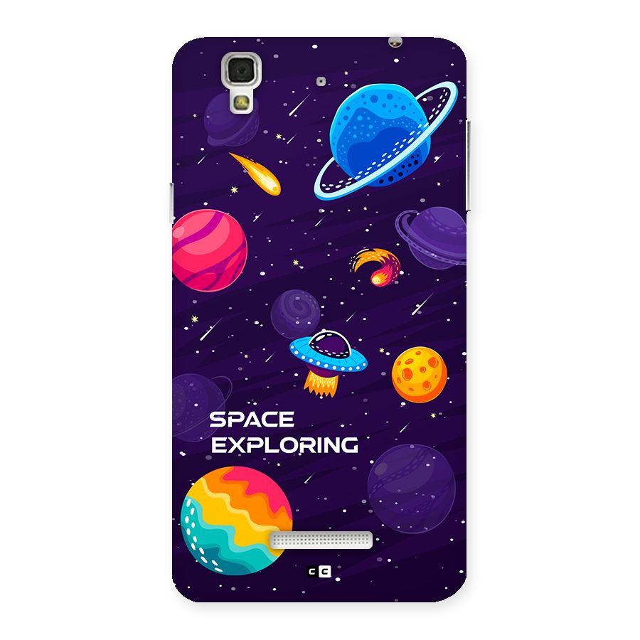 Space Exploring Back Case for YU Yureka Plus