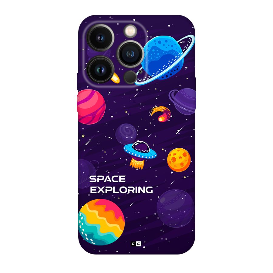 Space Exploring Back Case for iPhone 14 Pro