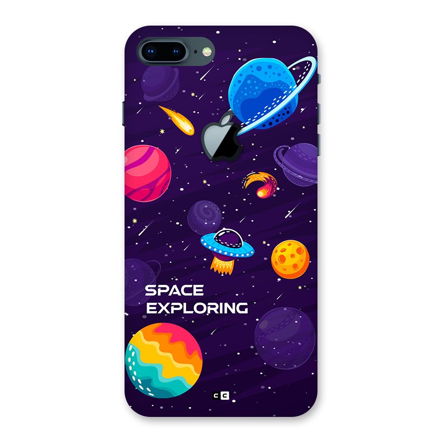 Space Exploring Back Case for iPhone 7 Plus Apple Cut