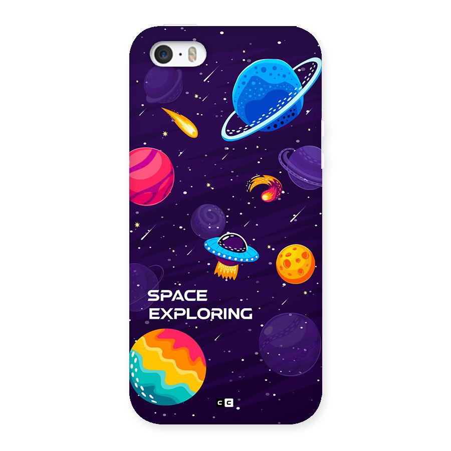 Space Exploring Back Case for iPhone SE 2016