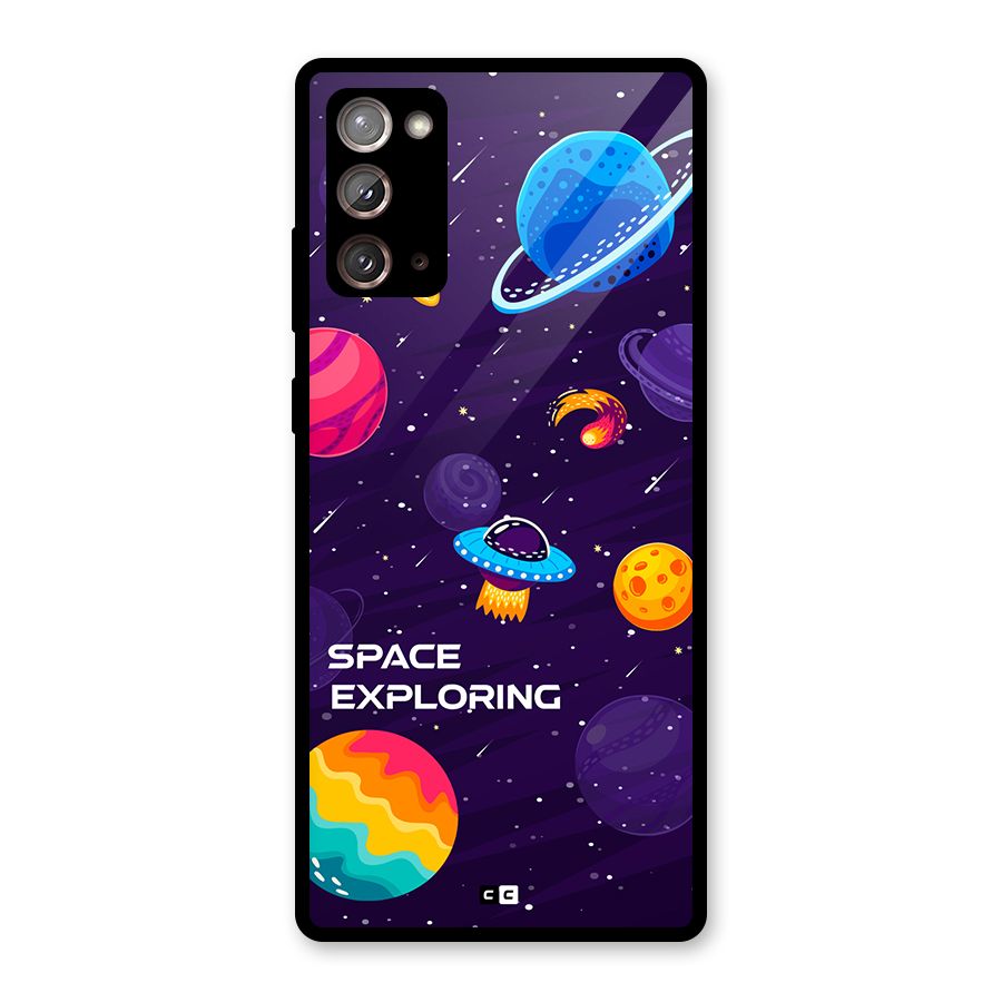 Space Exploring Glass Back Case for Galaxy Note 20