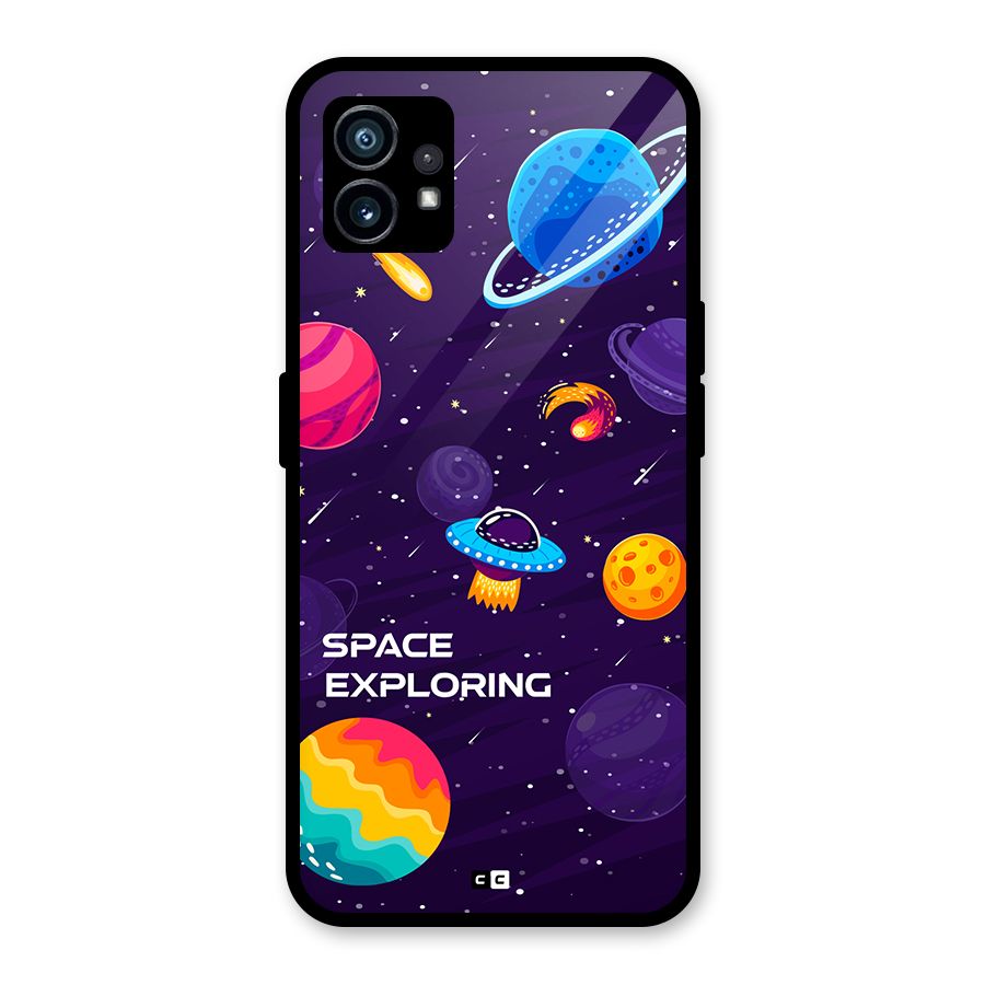 Space Exploring Glass Back Case for Nothing Phone 1
