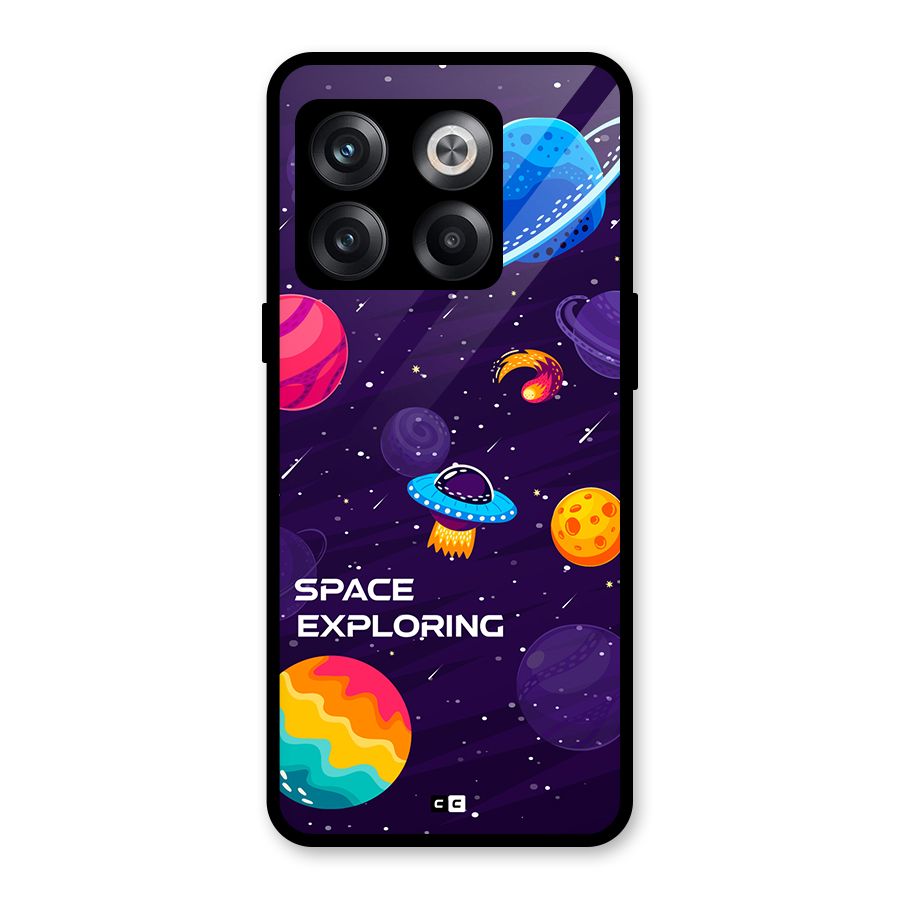 Space Exploring Glass Back Case for OnePlus 10T