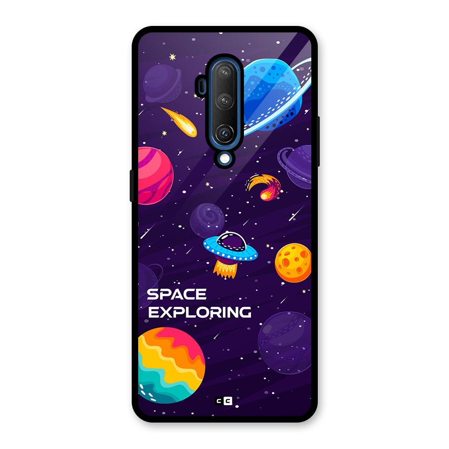 Space Exploring Glass Back Case for OnePlus 7T Pro