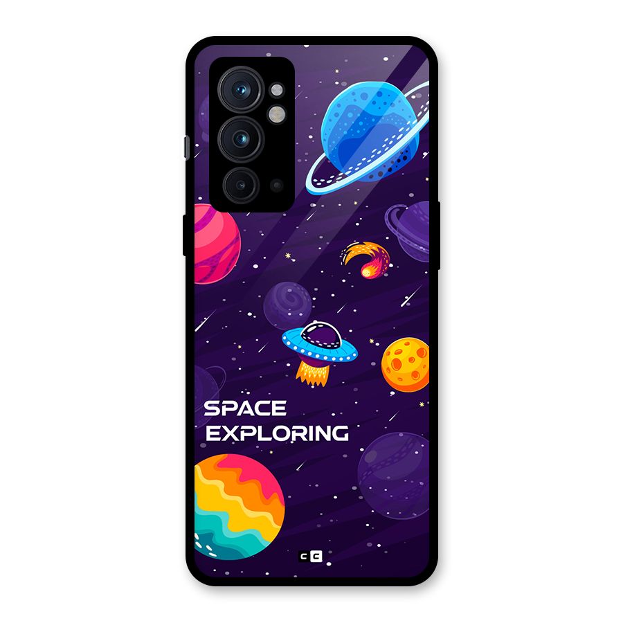Space Exploring Glass Back Case for OnePlus 9RT 5G