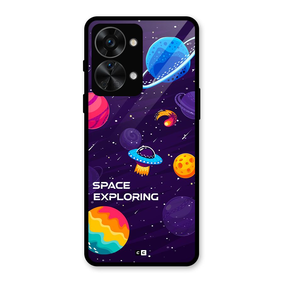 Space Exploring Glass Back Case for OnePlus Nord 2T