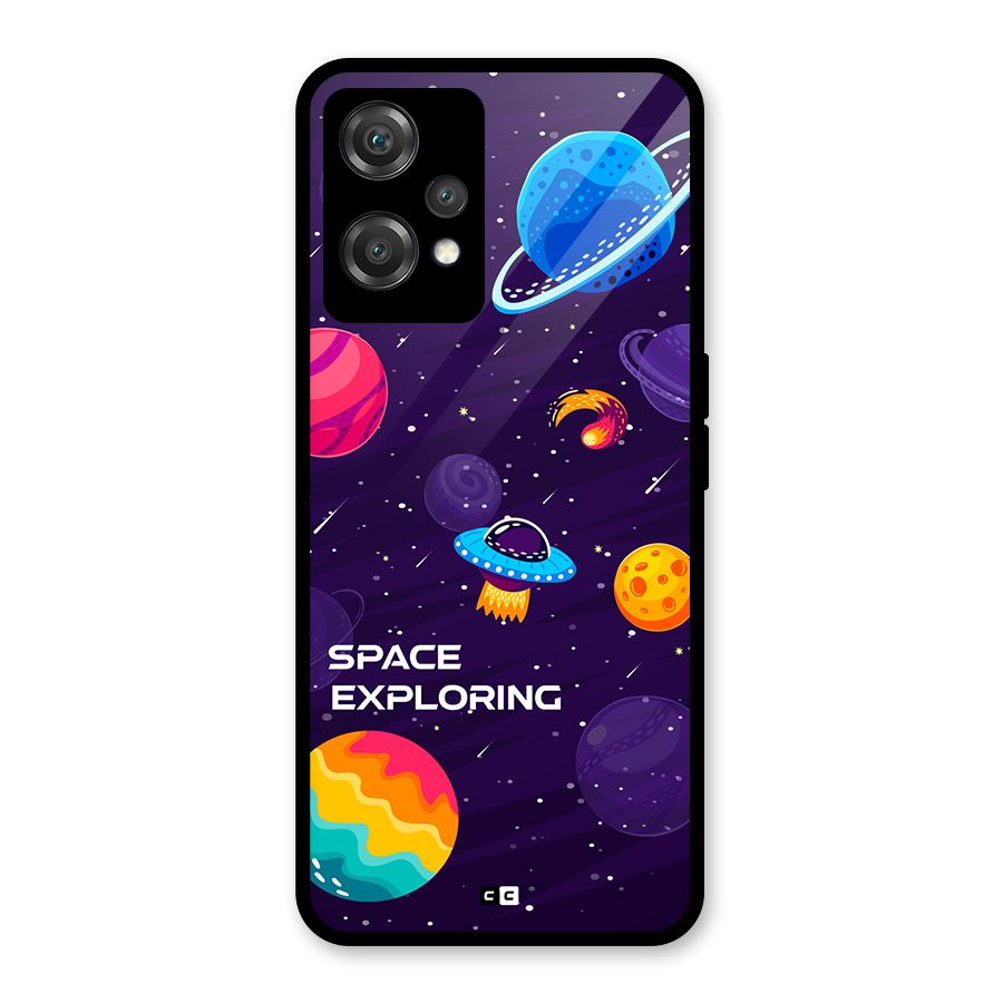 Space Exploring Glass Back Case for OnePlus Nord CE 2 Lite 5G