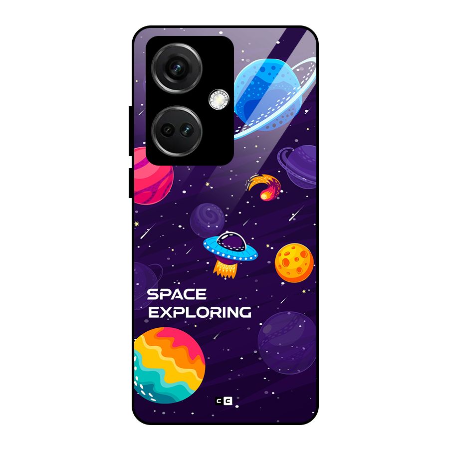 Space Exploring Glass Back Case for OnePlus Nord CE 3 5G