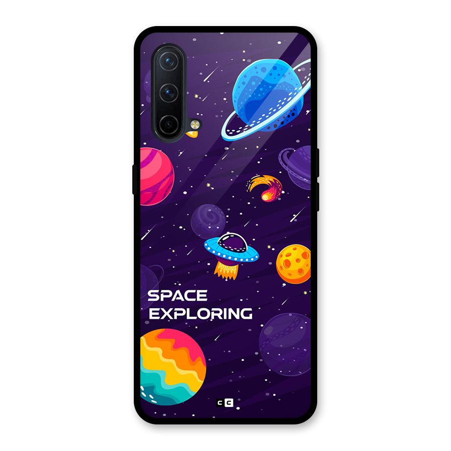 Space Exploring Glass Back Case for OnePlus Nord CE 5G