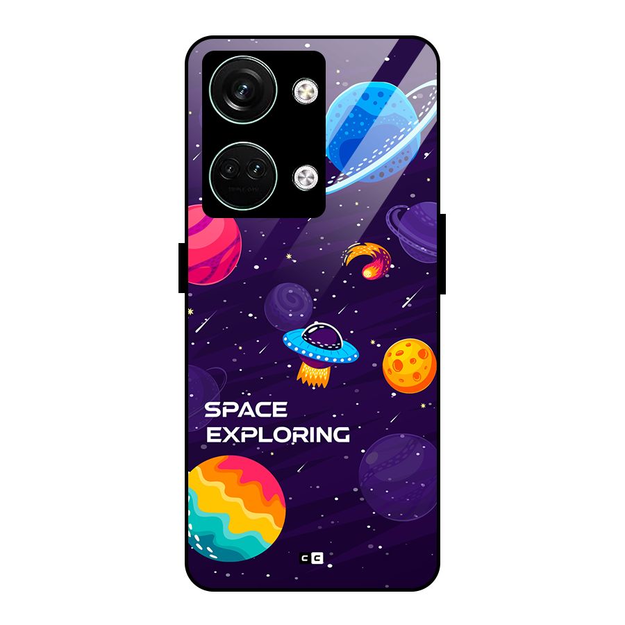 Space Exploring Glass Back Case for Oneplus Nord 3