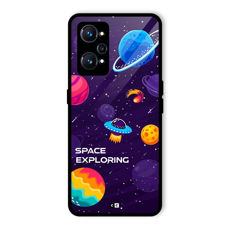 Space Exploring Glass Back Case for Realme GT Neo2