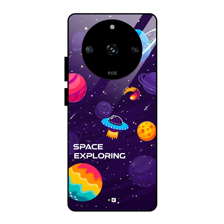 Space Exploring Glass Back Case for Realme Narzo 60 5G