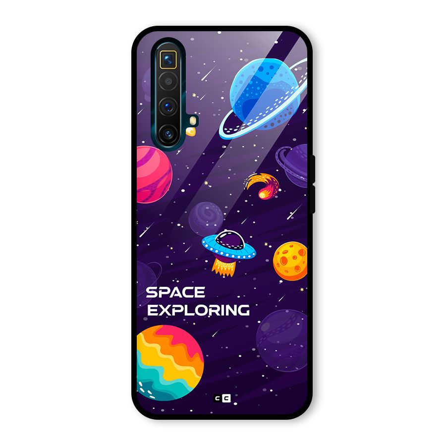 Space Exploring Glass Back Case for Realme X3 SuperZoom