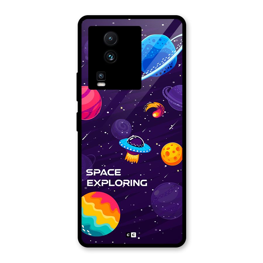 Space Exploring Glass Back Case for Vivo iQOO Neo 7