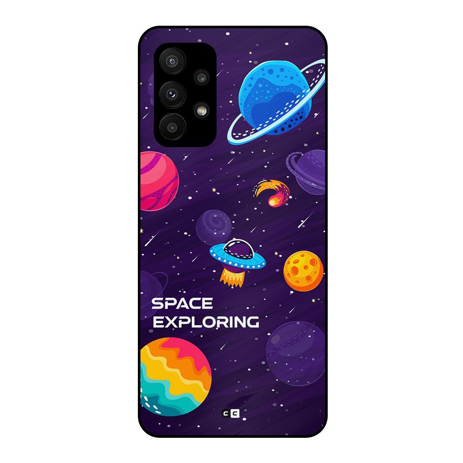 Space Exploring Metal Back Case for Galaxy A23