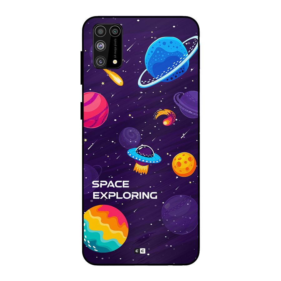 Space Exploring Metal Back Case for Galaxy F41