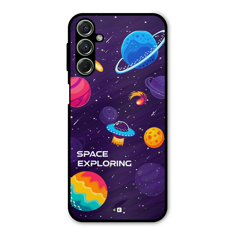 Space Exploring Metal Back Case for Galaxy M34