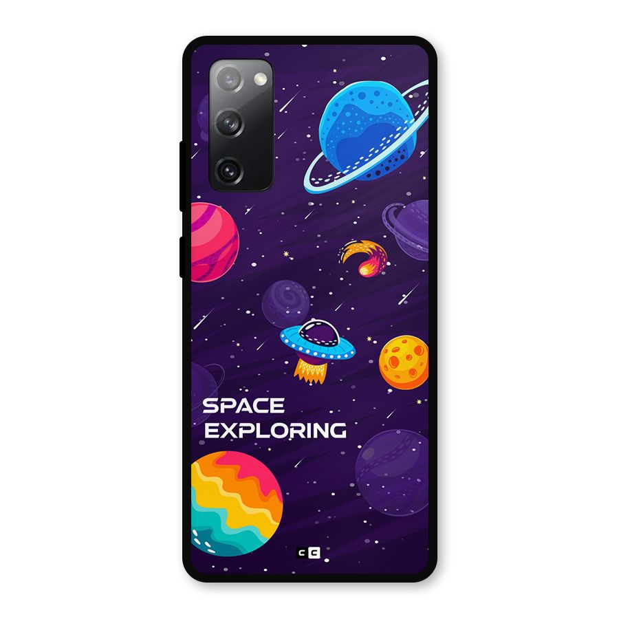 Space Exploring Metal Back Case for Galaxy S20 FE 5G