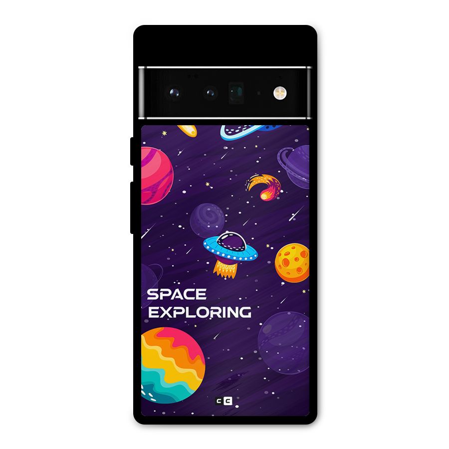 Space Exploring Metal Back Case for Google Pixel 6 Pro