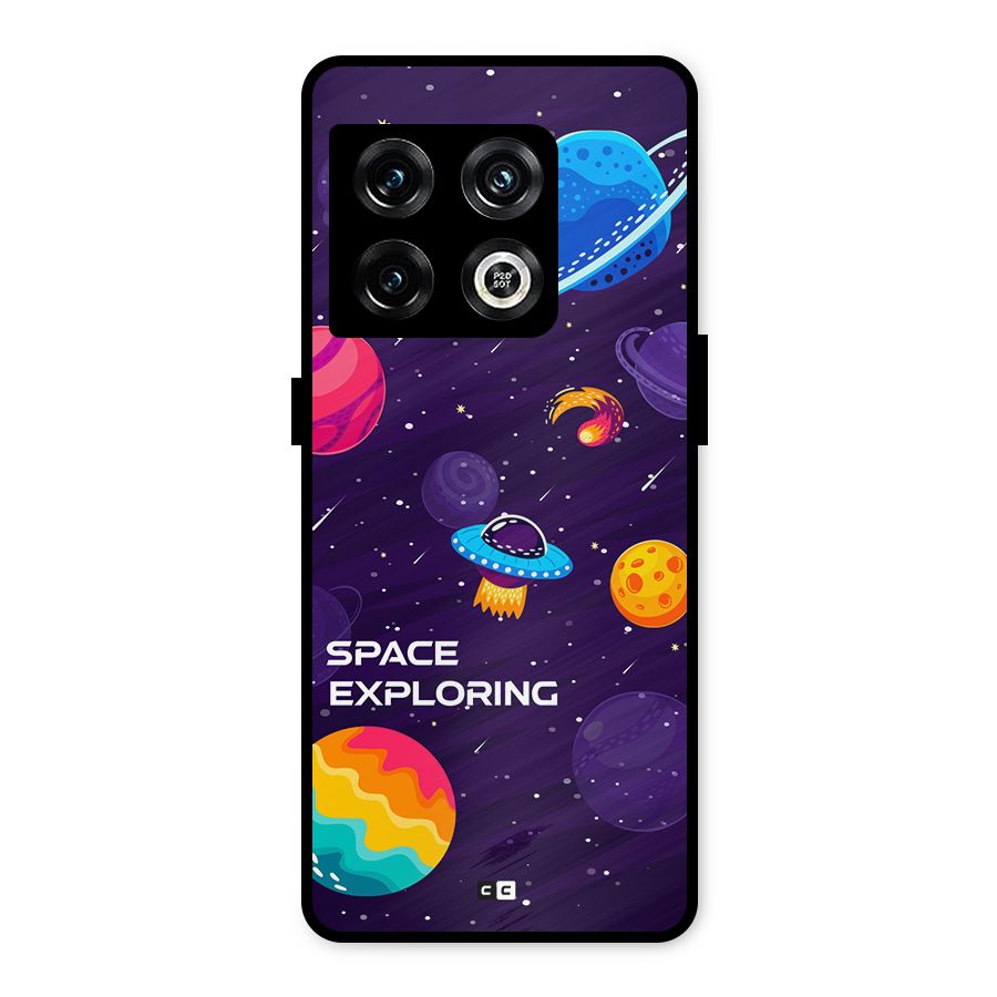 Space Exploring Metal Back Case for OnePlus 10 Pro 5G