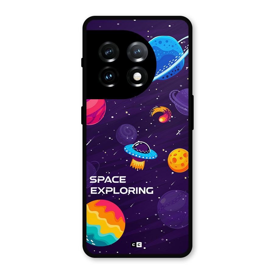 Space Exploring Metal Back Case for OnePlus 11