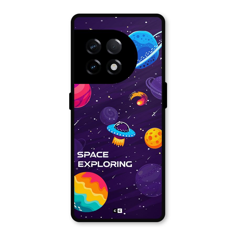 Space Exploring Metal Back Case for OnePlus 11R