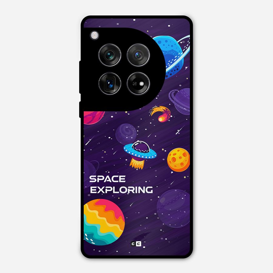 Space Exploring Metal Back Case for OnePlus 12