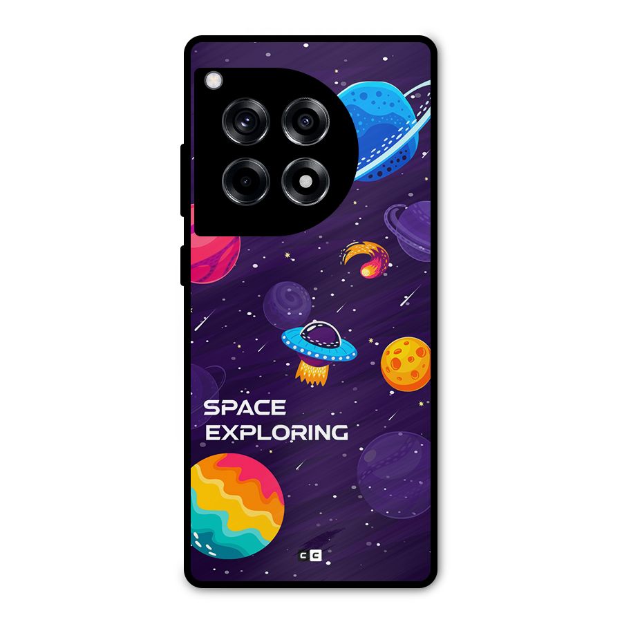 Space Exploring Metal Back Case for OnePlus 12R