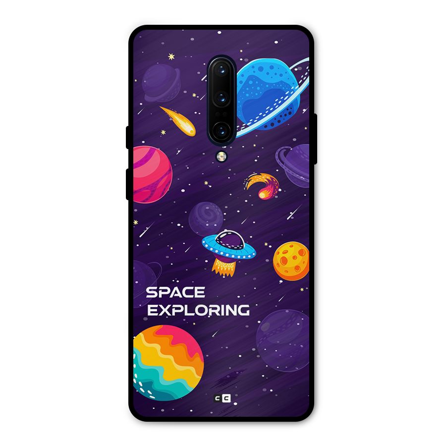 Space Exploring Metal Back Case for OnePlus 7 Pro