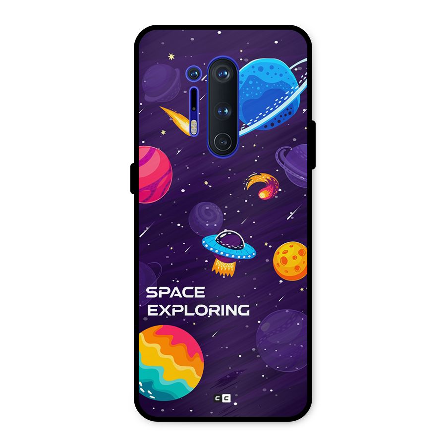 Space Exploring Metal Back Case for OnePlus 8 Pro