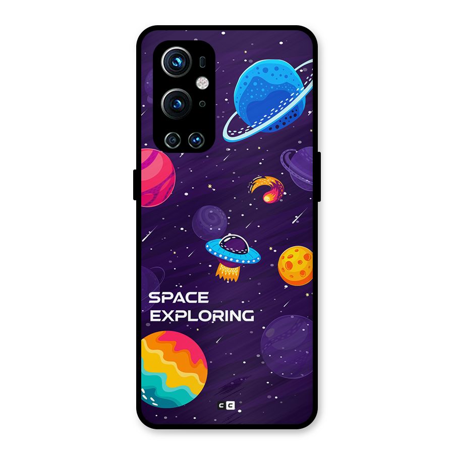Space Exploring Metal Back Case for OnePlus 9 Pro