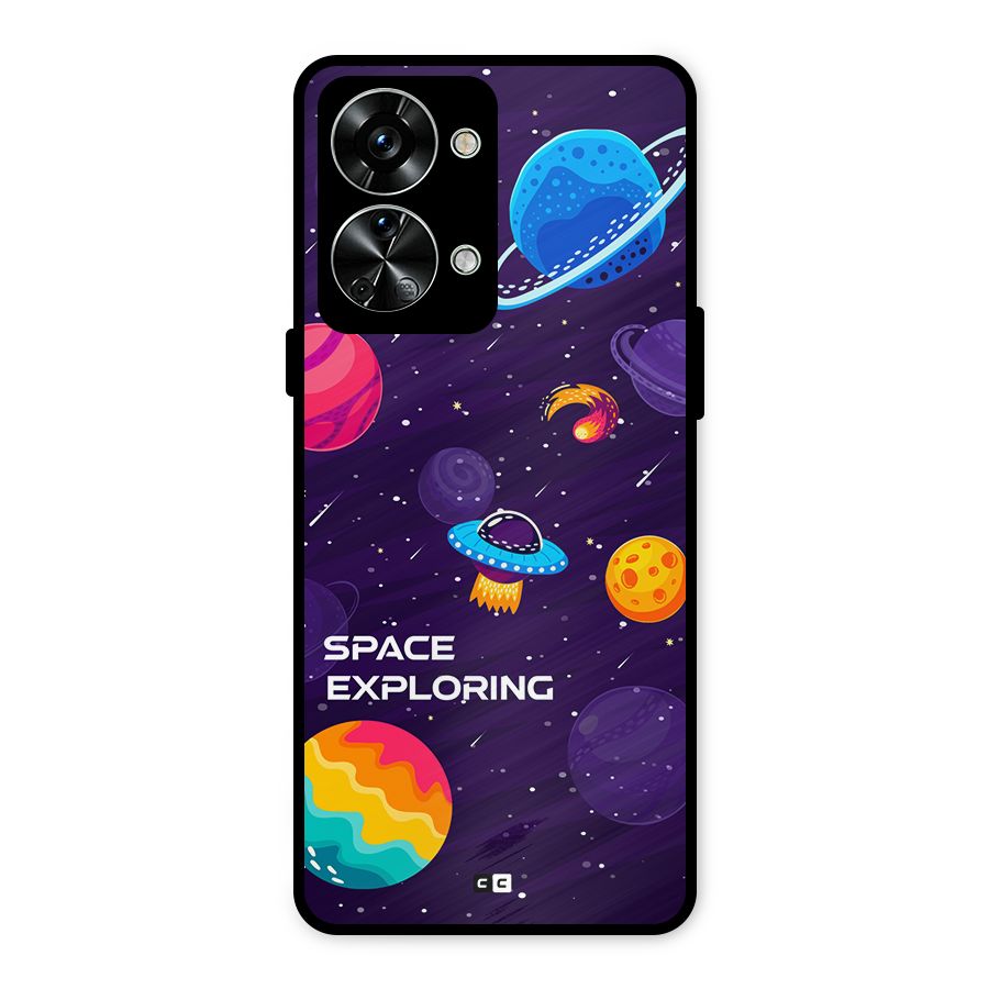 Space Exploring Metal Back Case for OnePlus Nord 2T
