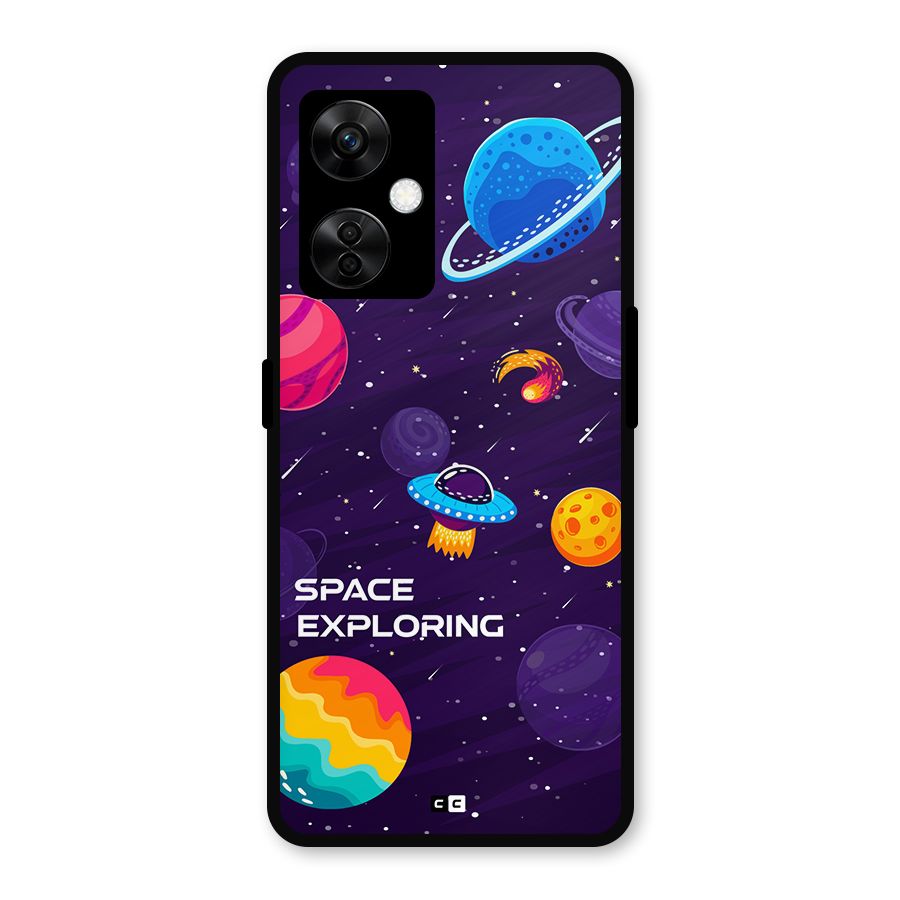 Space Exploring Metal Back Case for OnePlus Nord CE 3 Lite
