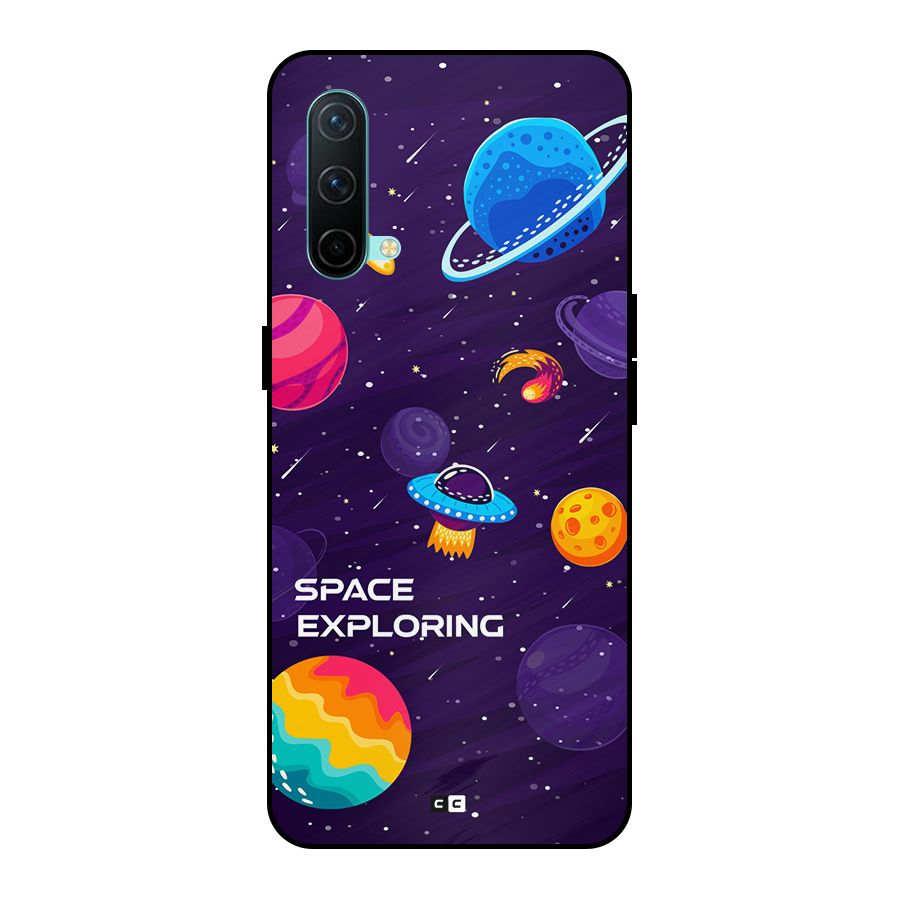 Space Exploring Metal Back Case for OnePlus Nord CE 5G