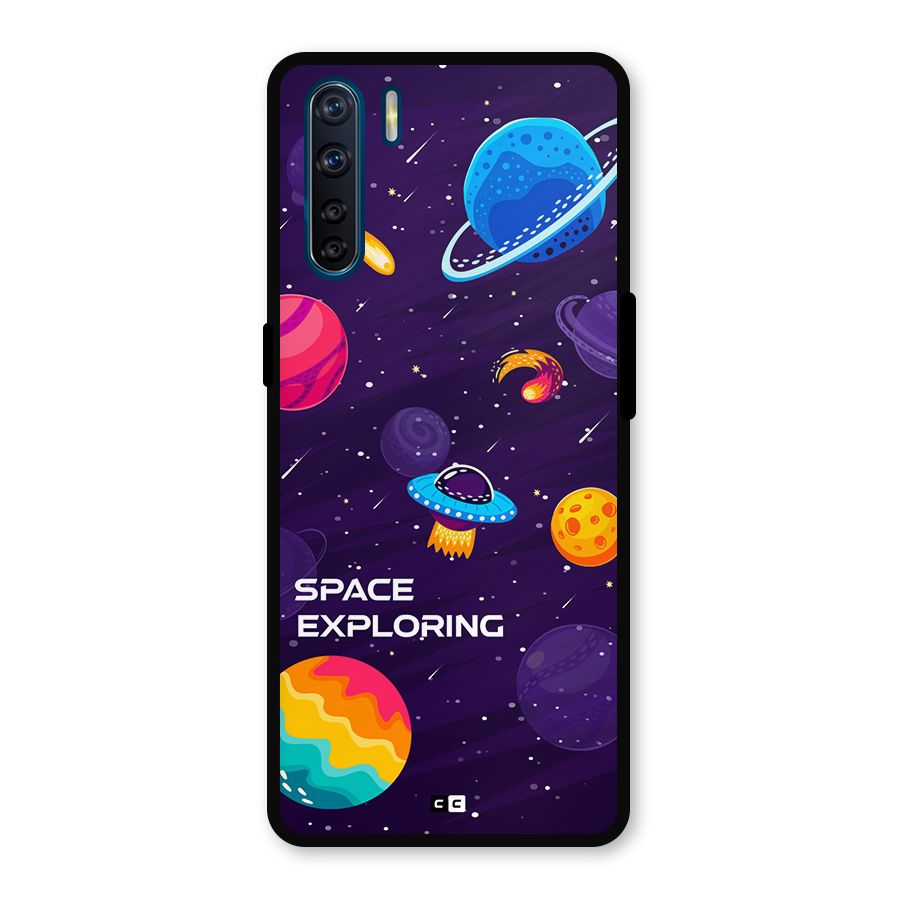 Space Exploring Metal Back Case for Oppo F15