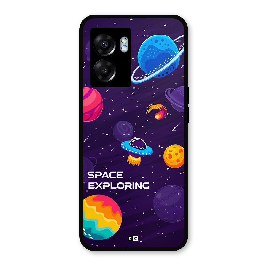 Space Exploring Metal Back Case for Oppo K10 (5G)