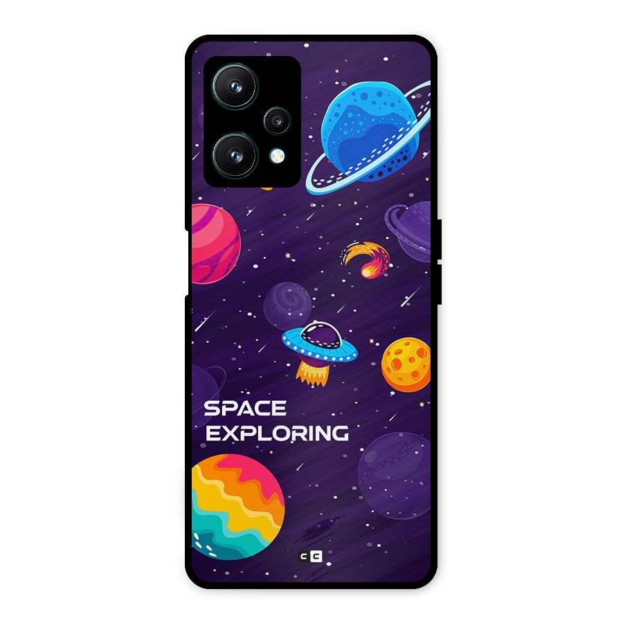 Space Exploring Metal Back Case for Realme 9 Pro 5G