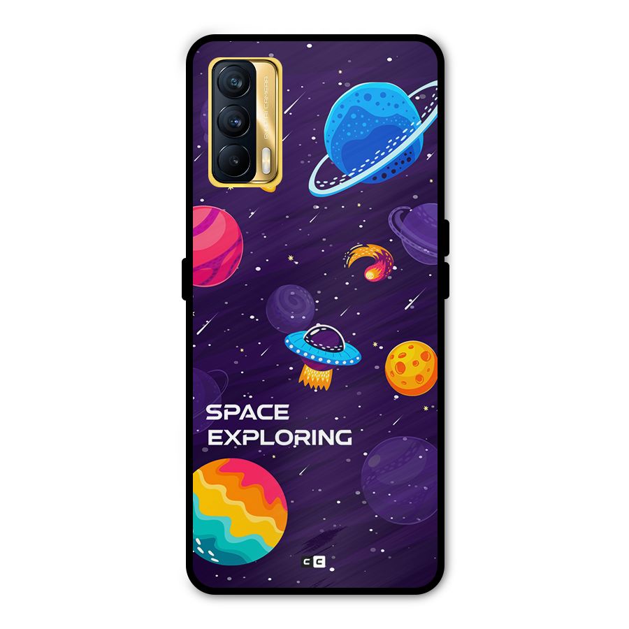 Space Exploring Metal Back Case for Realme X7