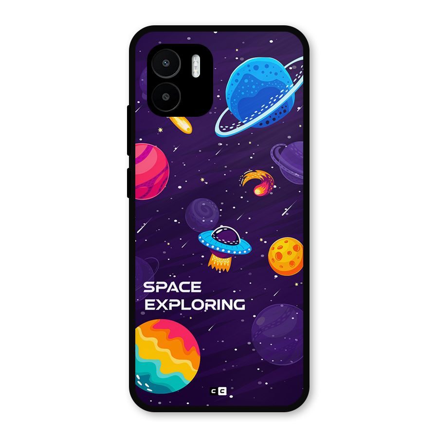 Space Exploring Metal Back Case for Redmi A1