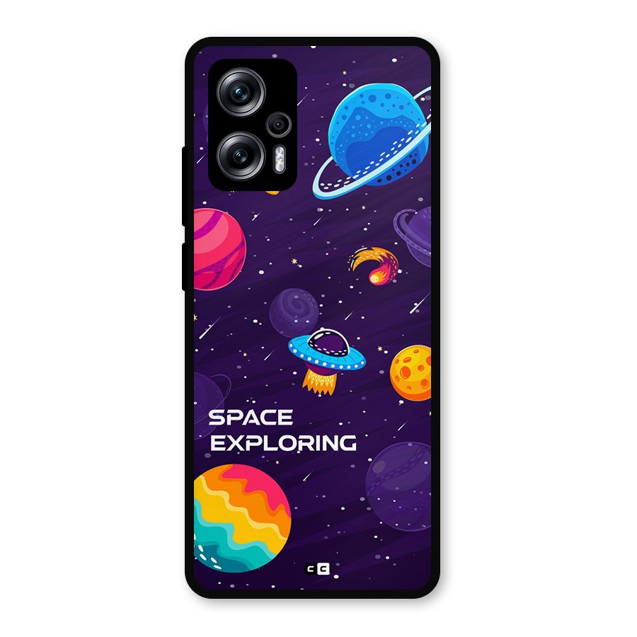 Space Exploring Metal Back Case for Redmi K50i