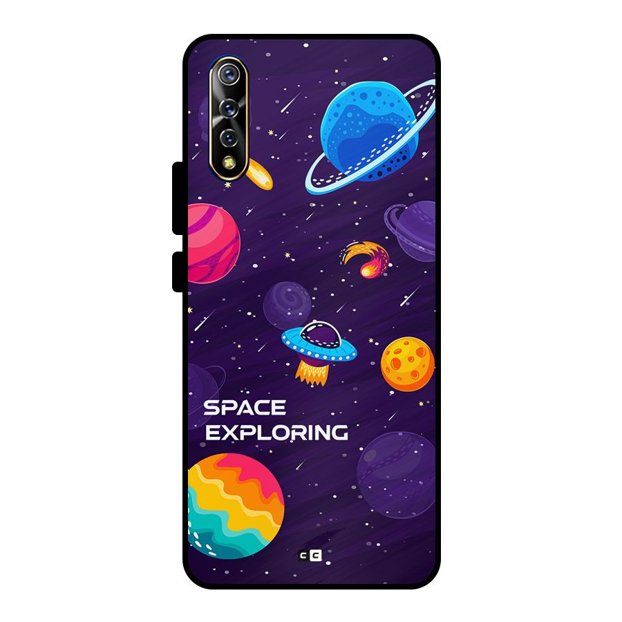 Space Exploring Metal Back Case for Vivo S1