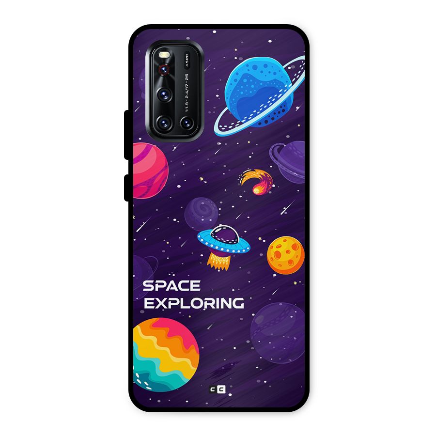 Space Exploring Metal Back Case for Vivo V19