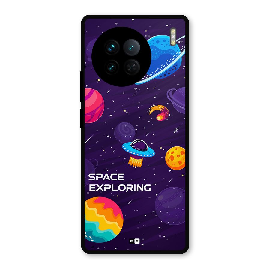 Space Exploring Metal Back Case for Vivo X90