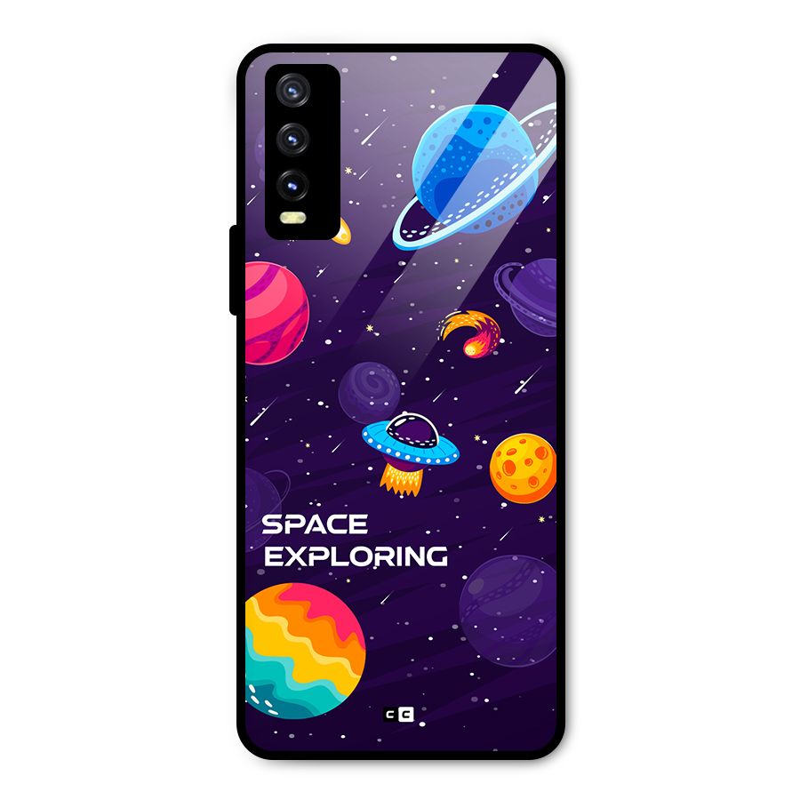 Space Exploring Metal Back Case for Vivo Y20