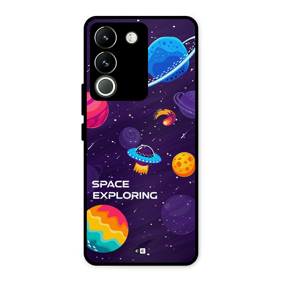 Space Exploring Metal Back Case for Vivo Y200