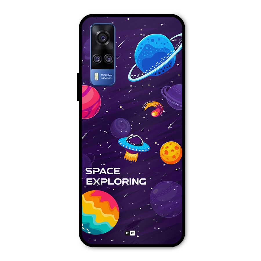Space Exploring Metal Back Case for Vivo Y31