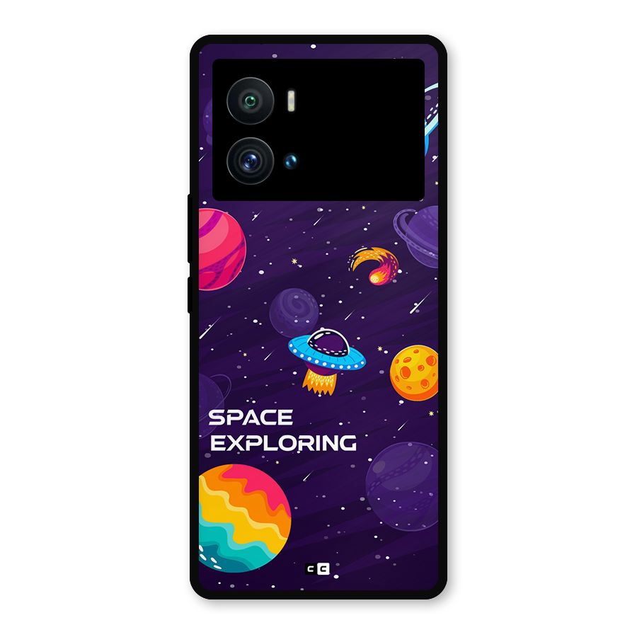 Space Exploring Metal Back Case for iQOO 9 Pro