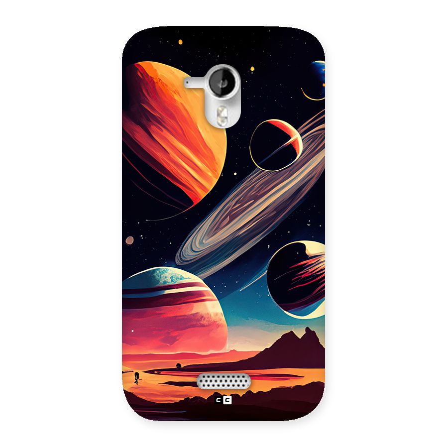 Space Planets Back Case for Canvas HD A116