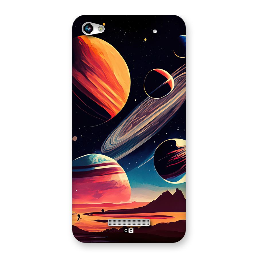 Space Planets Back Case for Canvas Hue 2 A316